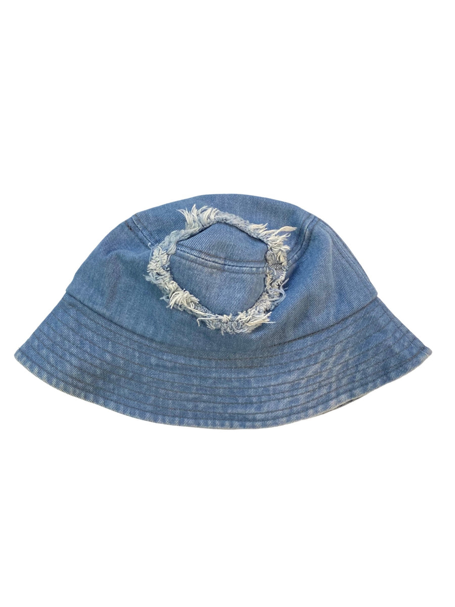DENIM BUCKET HAT (blue)