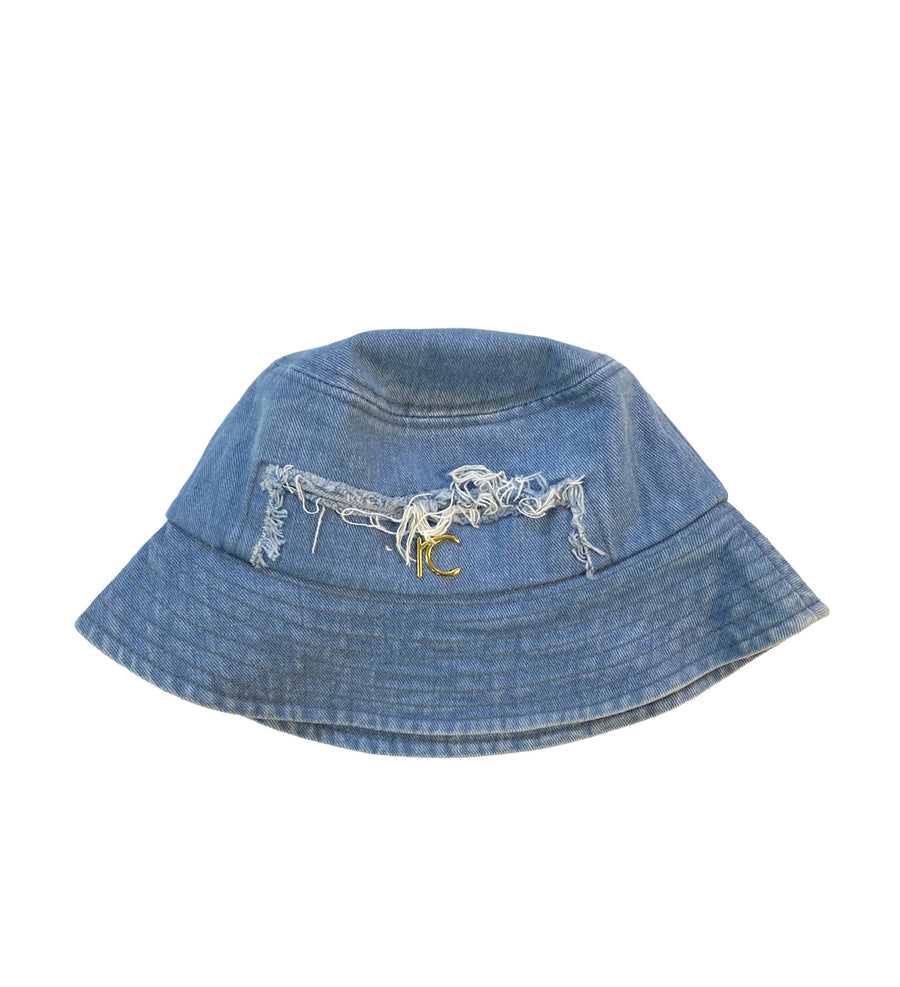 DENIM BUCKET HAT (blue)